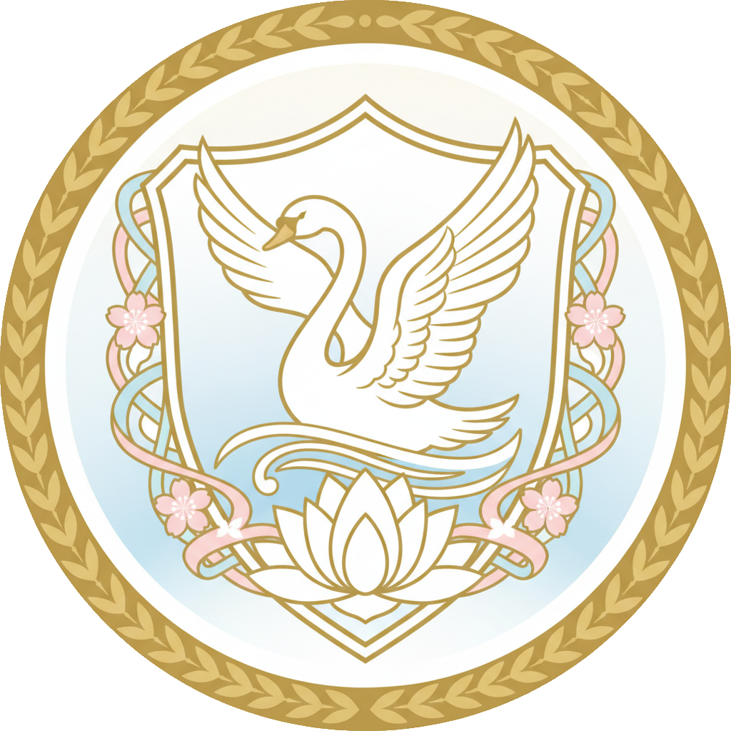 私立白鳥院女子高等学園 Logo